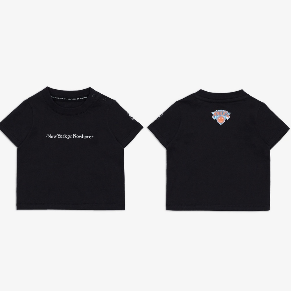 Kids Black Short Sleeve Tee